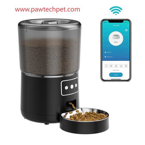 Pawtechpet Intelligent Pet Food Dispenser And Feeding Autonomy